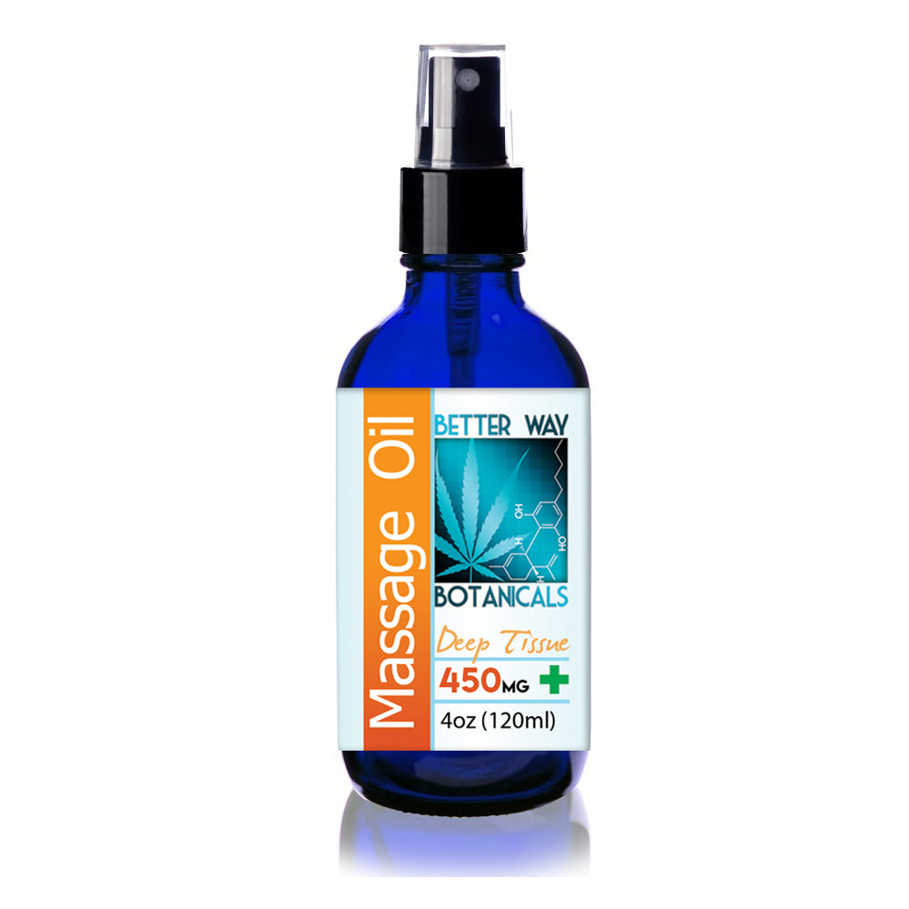 Deep Tissue Massage Oil 4oz-oil-Better Way Botanicals-Lady Jane Gourmet Seed Company