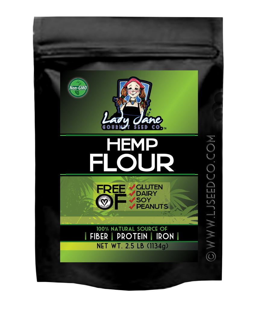 LADY JANE HEMP FLOUR | GF BAKING and MORE-Hemp Food Products-ladyjaneseedco-Lady Jane Gourmet Seed Company