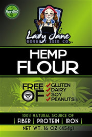 LADY JANE HEMP FLOUR | GF BAKING and MORE-Hemp Food Products-ladyjaneseedco-Lady Jane Gourmet Seed Company